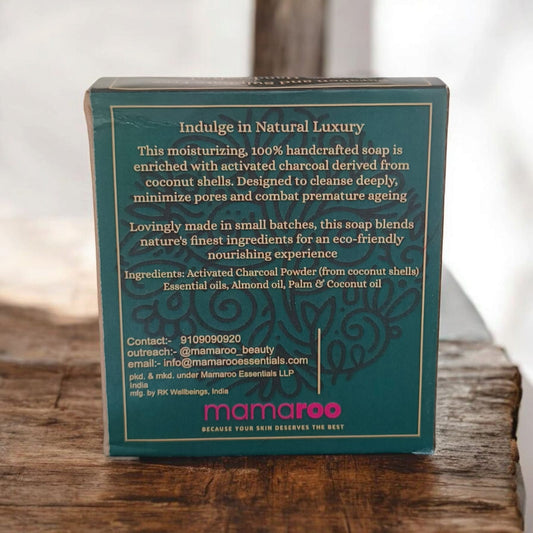 Ebony Rich- Premium Handmade Charcoal Soap Bar